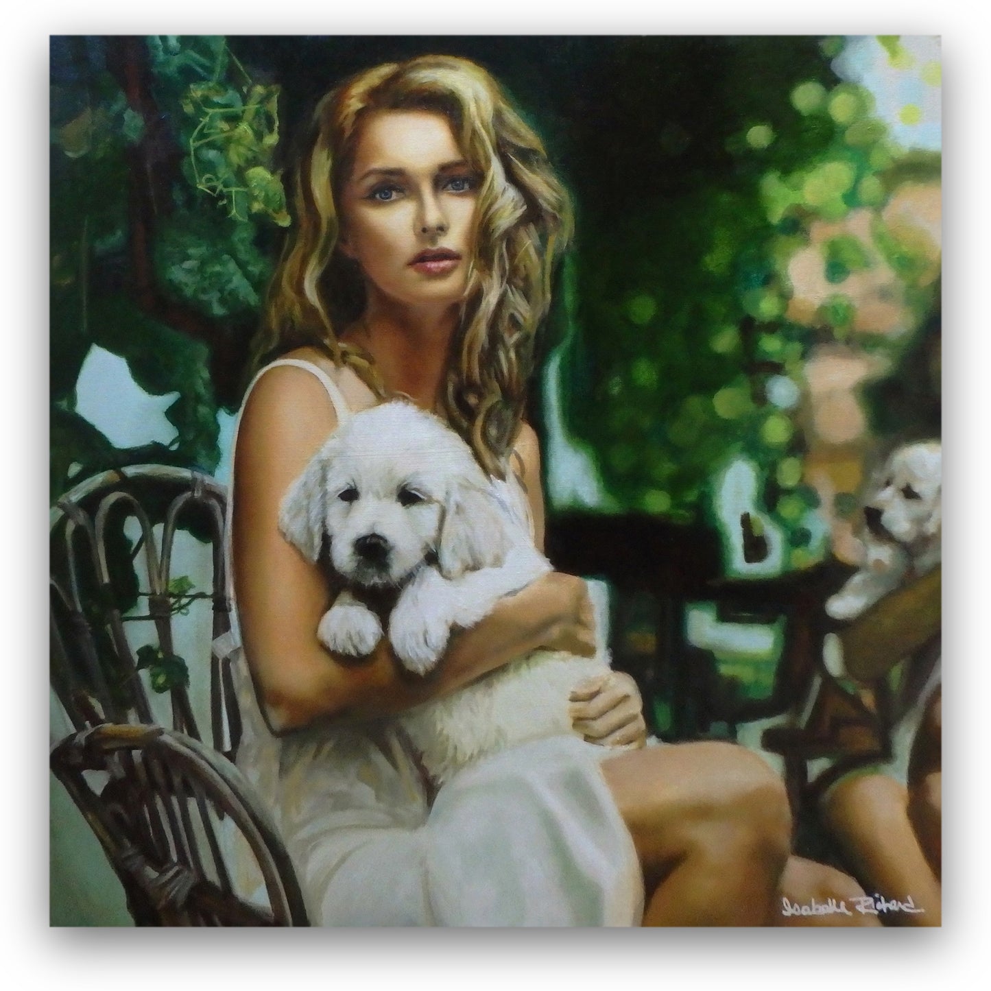 BISTRO • Original Oil Painting (on canvas) • 24 x 24 in • 2015