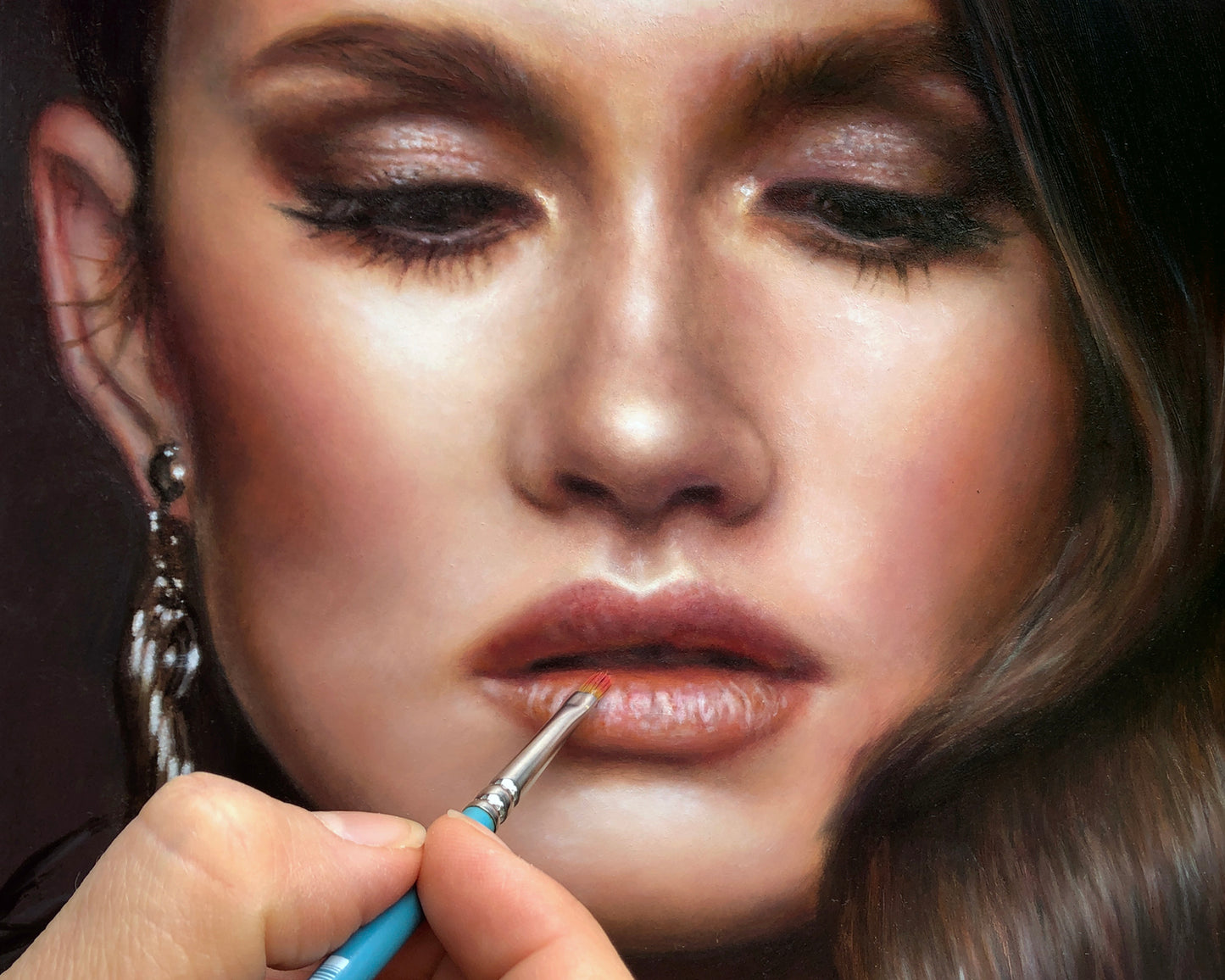 HOLLYWOOD • Original Oil Painting (on alupanel) • 12 x 9 in • 2020