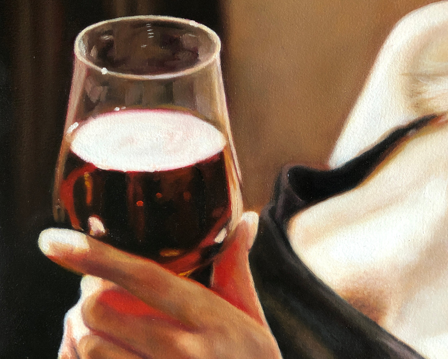 JAZZ • Original Oil Painting (on alupanel) • 20 x 16 in • 2021