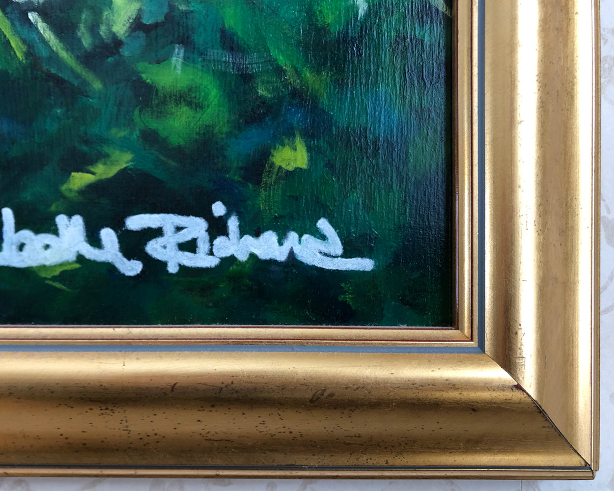 REFUGE • Original Oil Painting (on birch) • 32,5 x 24,75 in • 2016