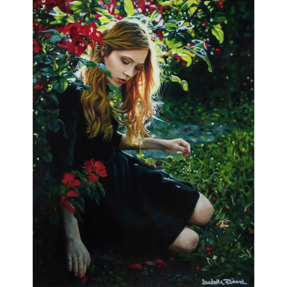 REFUGE • Original Oil Painting (on birch) • 32,5 x 24,75 in • 2016