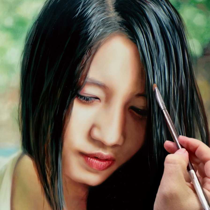 ZEN • Original Oil Painting (on alupanel) • 16 x 20 in • 2019
