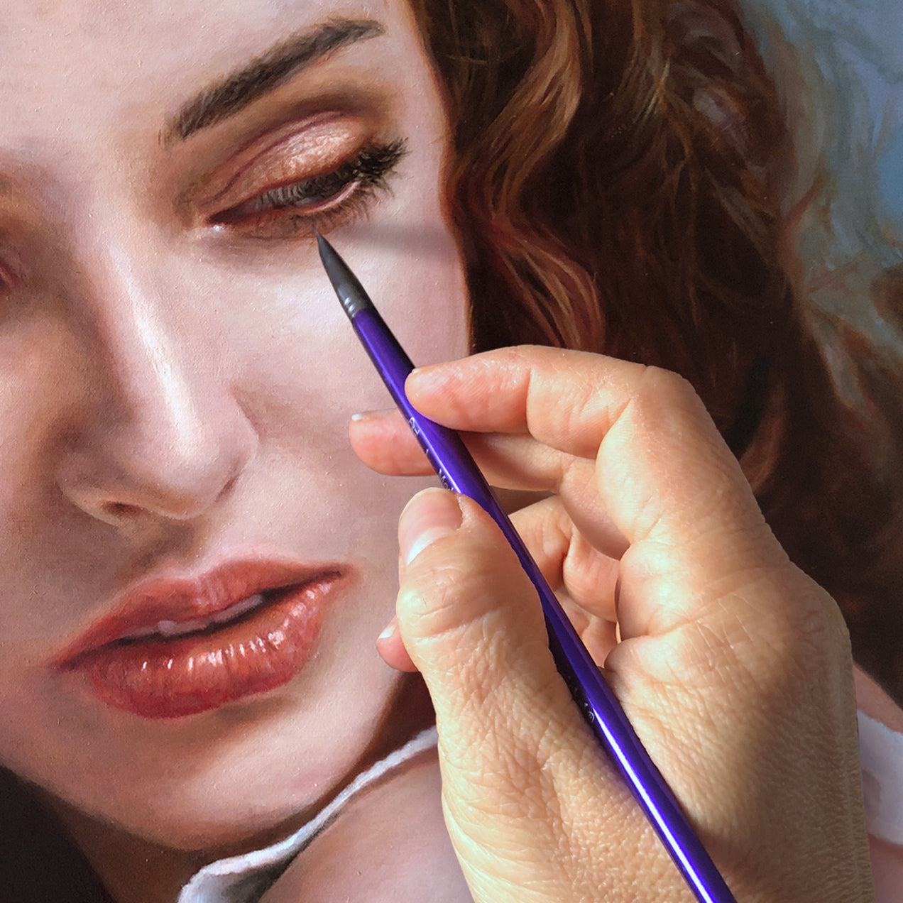ROXANNE • Original Oil Painting (on alupanel) • 19.5 x 14 in • 2020