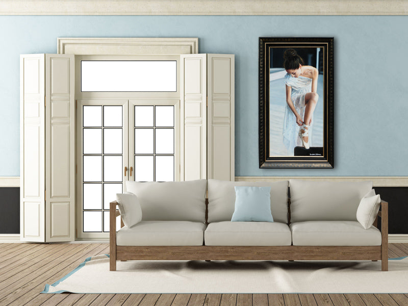 BALLET • Original Oil Painting (on canvas) • 36 x 18 in • 2017