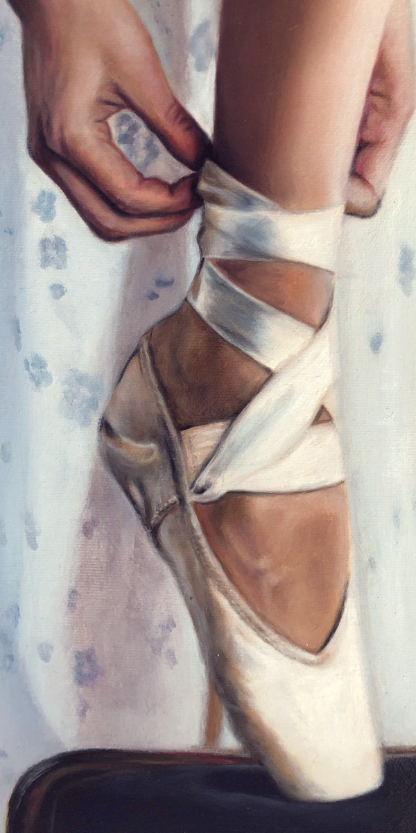 BALLET • Original Oil Painting (on canvas) • 36 x 18 in • 2017