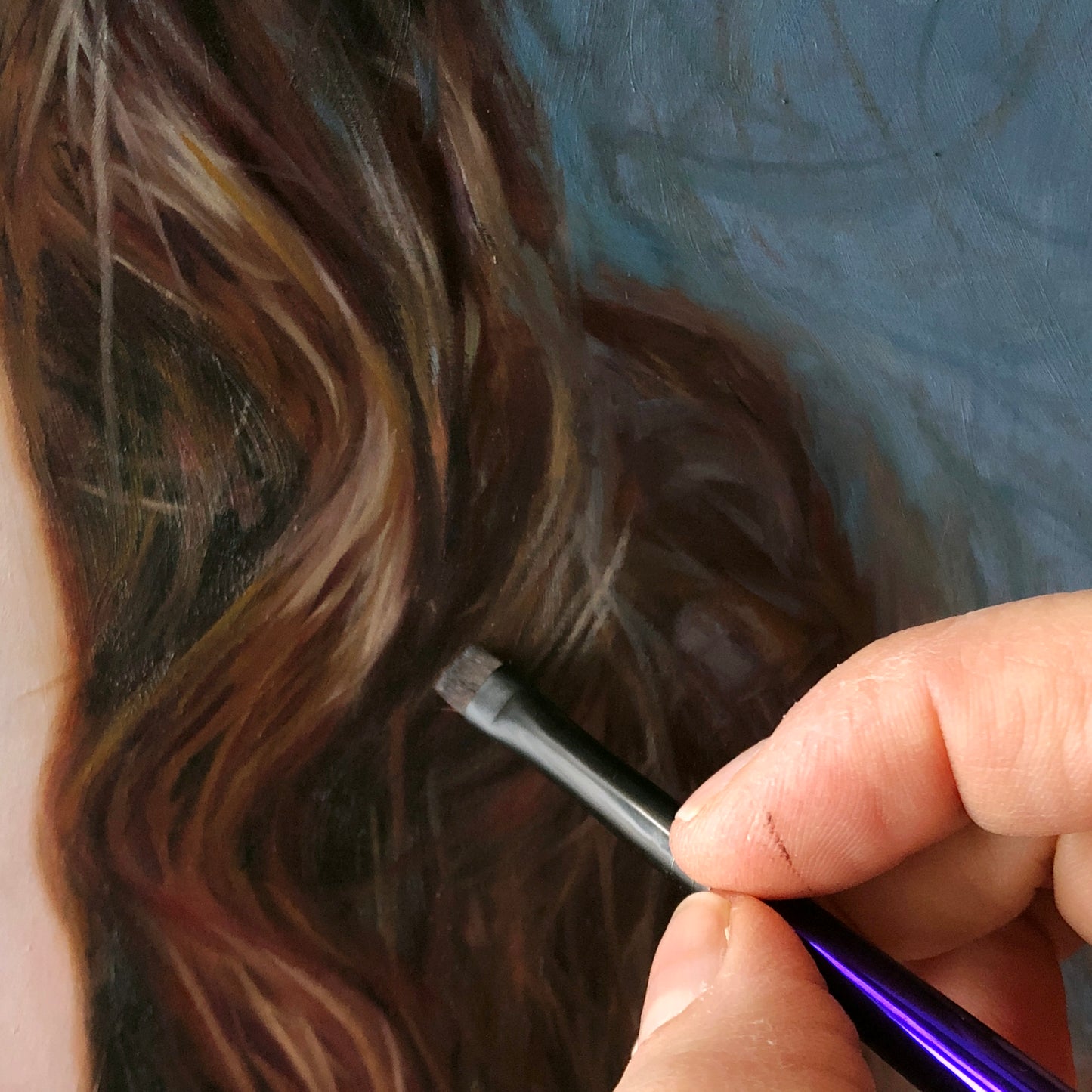 ROXANNE • Original Oil Painting (on alupanel) • 19.5 x 14 in • 2020