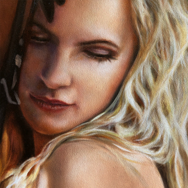 PROMENADE • Original Oil Painting (on canvas) • 24 x 24 in • 2015