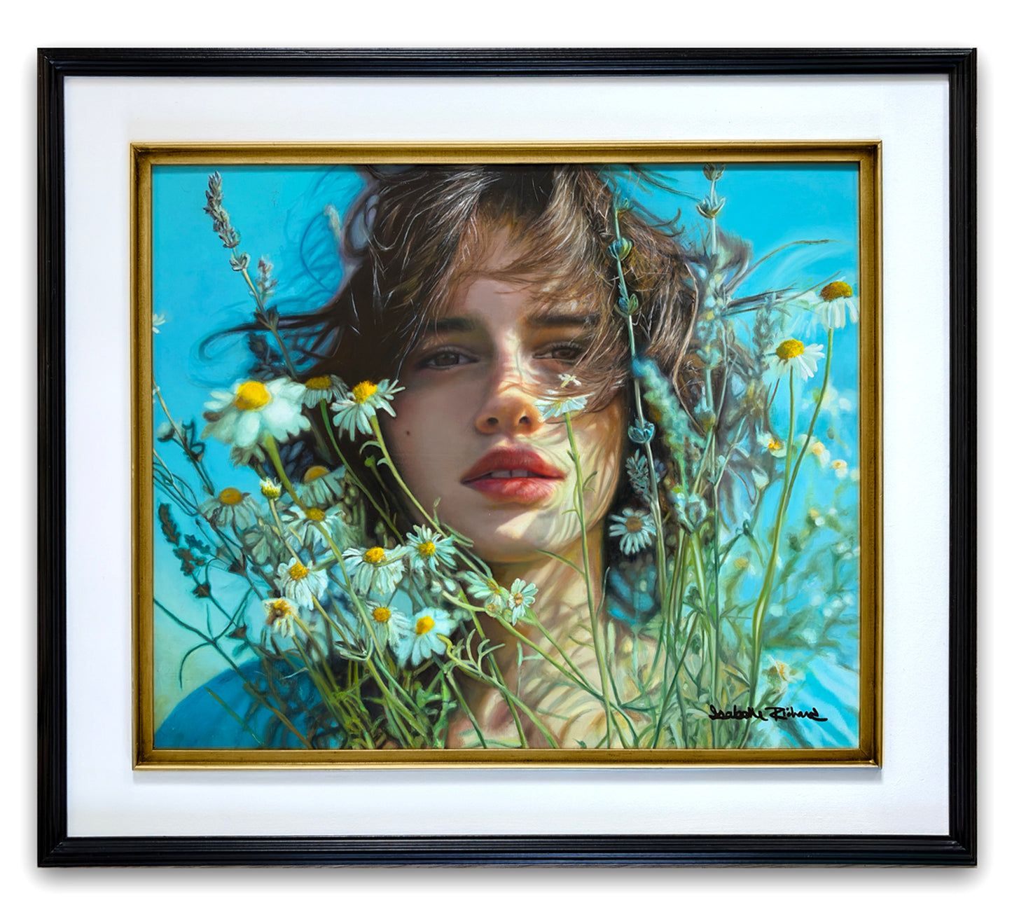 DAISY • Original Oil Painting (on birch) • 20 x 24 in • 2026