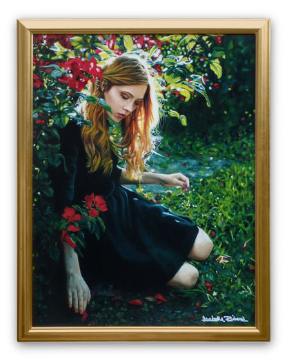 REFUGE • Original Oil Painting (on birch) • 32,5 x 24,75 in • 2016